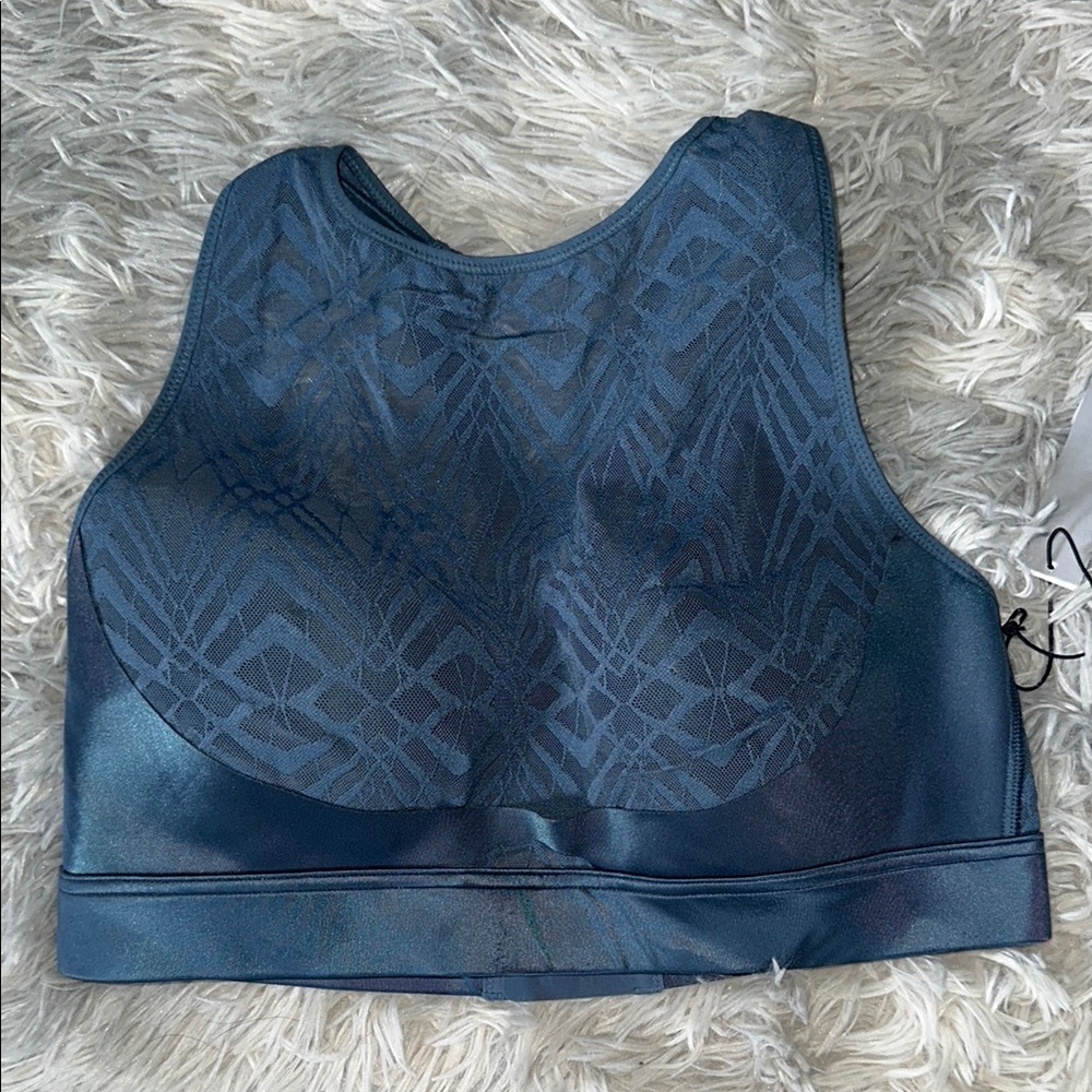 Stylish Blue Sports Bra